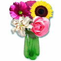 Flowers Vase Photo Sculpture photo sculptures by elenaind Flowers Vase Photo Sculpture photo sculptures