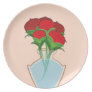 Flowers Vase plate