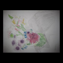 Flowers, Vase. posters