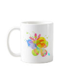 Flowery Abstract Mugs