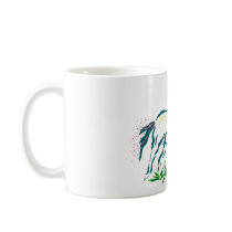 Flowery Horse mug