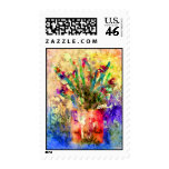 Flowery Illusion stamps