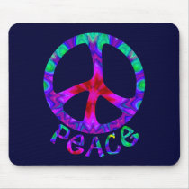 Flowery Peace Mousepad