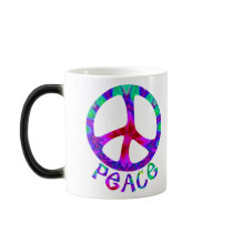 Flowery Peace Mugs
