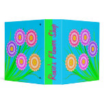 Flowery Vines 3-Ring Binder