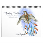 Flowing Feathers 12 Month Calendar