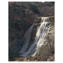 Flowing Over Bare Cliffs Full Color Flyer