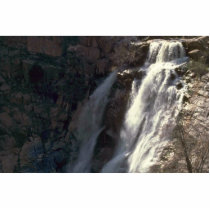 Flowing Over Bare Cliffs Photo Cutouts