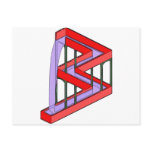 Flowing Water Optical Illusion Post Card
