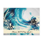 Flowing Water RSVP Post Card
