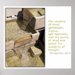 Flowing Waters Serenity Poster