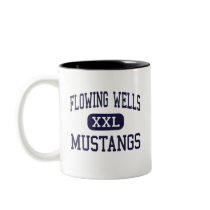 Flowing Wells - Mustangs - Junior - Tucson Arizona mugs
