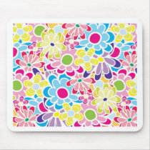 flowishWHITE mousepads