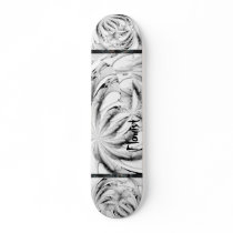 Flowist Water and Ink Custom Skate Board
