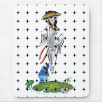 Flown From Lotus Mouse Pads mousepads