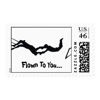 Flown To You... stamp