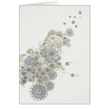 flowrs greeting card