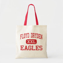 Floyd Dryden - Eagles - Middle - Juneau Alaska Canvas Bags