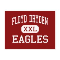 Floyd Dryden - Eagles - Middle - Juneau Alaska postcards