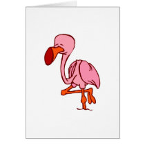 Floyd Flamingo cards by BisforBirds Floyd Flamingo cards