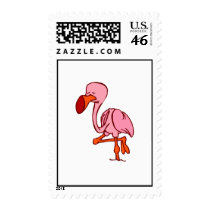 Floyd Flamingo postage by BisforBirds Floyd Flamingo postage