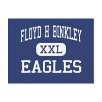 Floyd H Binkley Eagles Middle Hennessey postcards