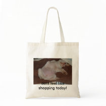 floyd laid back, dont feel like shopping today! tote bag