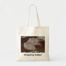 floyd laid back, dont feel like shopping today! tote bag