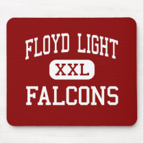 Floyd Light - Falcons - Middle - Portland Oregon mousepads by customteamsportswear Floyd Light - Falcons - Middle - Portland Oregon mousepads