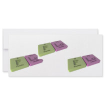 Flu as F Fluorine and Lu Lutetium Rack Cards
