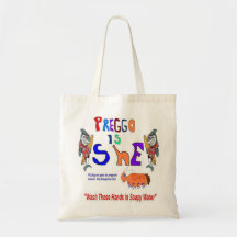 Flu Bad for Pregnancy Tote Bag