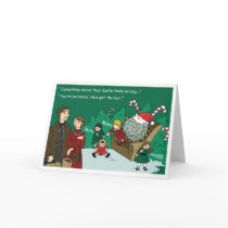 Flu Santa cards by labataq Flu Santa cards