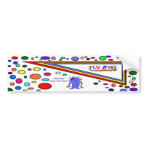 Flu Use Soap Bumper Stickers
