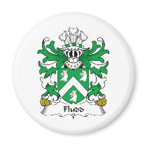 Fludd Family Crest magnets by coatsofarms Fludd Family Crest magnets
