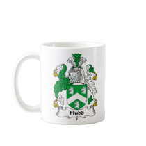 Fludd Family Crest mugs by coatsofarms Fludd Family Crest mugs