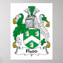Fludd Family Crest Print