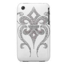 Fluer de Lis iPhone 3 Case