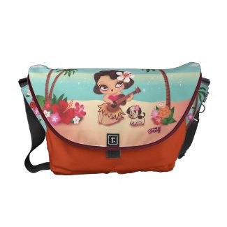 Fluff Hula Lulu Messenger Bag