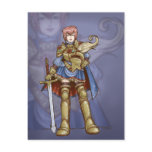 Fluff Knight postcards