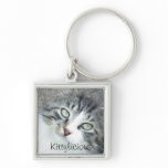 Fluff the Super Cat Key Chains