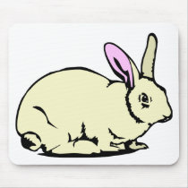 FLUFFY BUNNY RABBIT mousepads by Sofia_Youshi FLUFFY BUNNY RABBIT mousepads