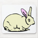 FLUFFY BUNNY RABBIT mousepads