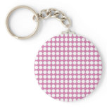 FLUFFY CLOUD KEYCHAIN PINK