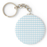 FLUFFY CLOUD KEYCHAIN SKYBLUE