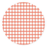 FLUFFY CLOUD STICKER RED