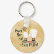 Fluffy Ewes keychains