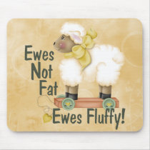 Fluffy Ewes mousepads