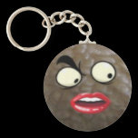 Fluffy Face keychains