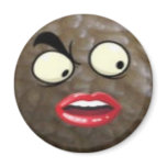 Fluffy Face Magnets