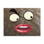 Fluffy Face Post Card